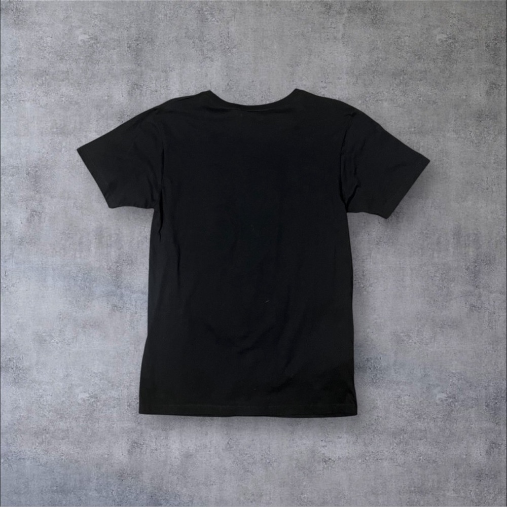 Gucci Black Short Sleeve Tee with Sequined Bunny and White GUCCY Logo - Picture 4 of 6